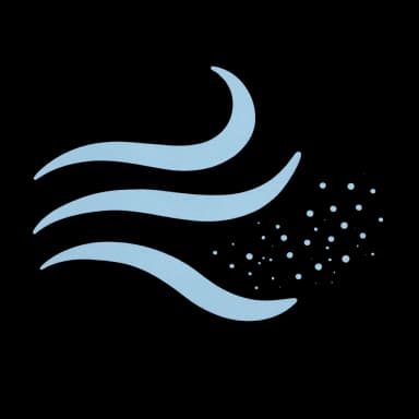 新鮮な空気をイメージした装飾